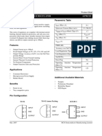 Description Parametric Table