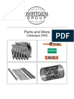 Parts 2005 Wirtgen Betek