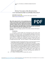 Cuany, M. (2020) - The Divine Necessity of The Resurrection A Re-Assessment of The Use of Psalm 16 in Acts 2. New Testament Studies, 66 (3), 392-405