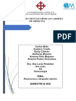 GINECO TEORÍA AMENORREA Y SANGRADO UTERINO ANORMAL Final