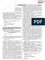 Aprueban El Reglamento de Organización y Funciones (ROF) de La Universidad Nacional Autónoma de Chota 2020