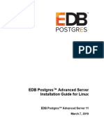 EDB Postgres Advanced Server Installation Guide Linux v11