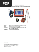 Method Statement For CSL WBBIP, PW-06N R2