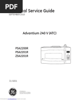 Technical Service Guide: Advantium 240 V (ATC)