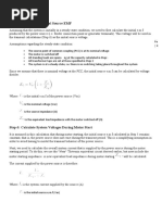 Step 5: Calculate The Initial Source EMF Step 5: Calculate The Initial Source EMF