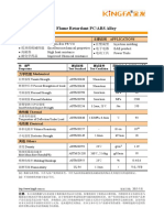 Kingfa JH960-HT08 Datasheet