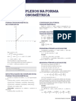 Complexos Na Forma Trigonometrica