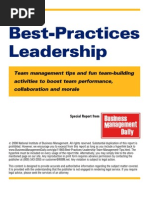 Best-Practices Leadership: Business Management Daily