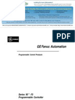 Ge Fanuc 90 70 PLC Manual