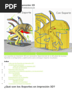 Soportes en Impresión 3D