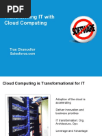 Transforming IT With Cloud Computing Presentation