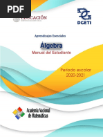 Manual de Algebra Alumno DGETI