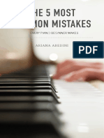 5 Piano Mistakes