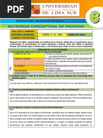 Actividad Conceptual de Proceso Leslie Jara Maquin