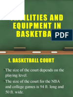 Facilities and Equipment in Basketball