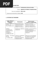 Fundamentos de Bases de Datos - ISC