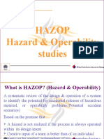 Hazop Hazard & Operability Studies