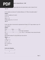 Bangladesh Bridge Authority AD Math Questions - 2020