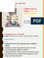 Topic 3 - 2 - Golden Ages in China