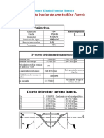 Dimensionamiento de Turbina Francis Dennis