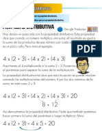 Propiedad Distributiva