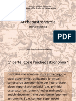 Archeoastronomia Storia e Tecnica