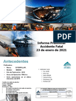 Informe Preliminar Acc Fatal 2021