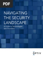 Navigating The Security Landscape: A Guide To Technologies and Providers