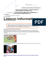 Lesson Information