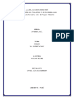 Ensayo La Justificación - Daniel