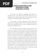 Cephalometrics For Orthognathic Surgery HARD