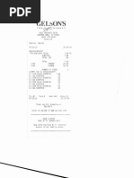 MR Clayton-M.,Bernard-Ex. Exempt From Levy - Store Purchase Receipt.