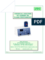 Cement Flame Photometry Issue 5