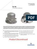 Product Data Sheet Rosemount Tgu 58 Tank Radar Gauge Parabolic Antenna en 182276