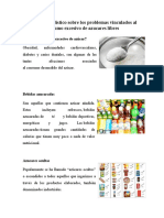 Informe Estadístico Sobre Los Problemas Vinculados Al Consumo Excesivo de Azucares Libres