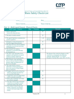 Ship Shore Safety Checklist-Tankers