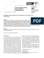 Developing A Model For Analysis of The Cooling Loads of A Hybrid Electric Vehicle by Using Co-Simulations of Verified Submodels