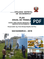 Plan de Trabajo Atm 2019 - Sacsamarca