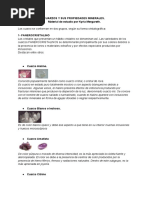 Cuarzos Y Minerales.