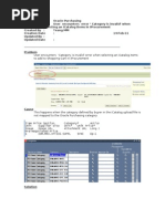 Iprocurement - Category Is Invalid Error