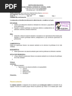 Guia 1, Matematicas 6°, 2021