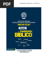 Modulo Oficial de Infortecr Panorama Biblico Dispensaciones