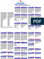 Horarios Damas