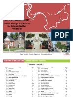 The City of Brantford Urban Design Guideline