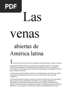 Las Venas Abiertas de América Latina