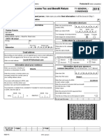 Income Tax and Benefit Return: T1 General - Condensed