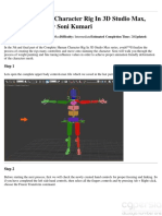 Complete Human Character Rig in 3D Studio Max, Part 5