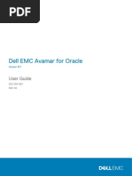 DELL EMC Avamar For Oracle User Guide