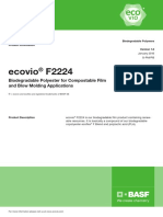 Ecovio F2224: Biodegradable Polyester For Compostable Film and Blow Molding Applications