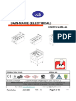 Bain-Marie (Electrical) : User'S Manual